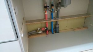 ファーストプラス　食洗機　新設工事④