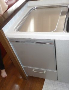 三菱電機　ミカド食洗機　交換工事④