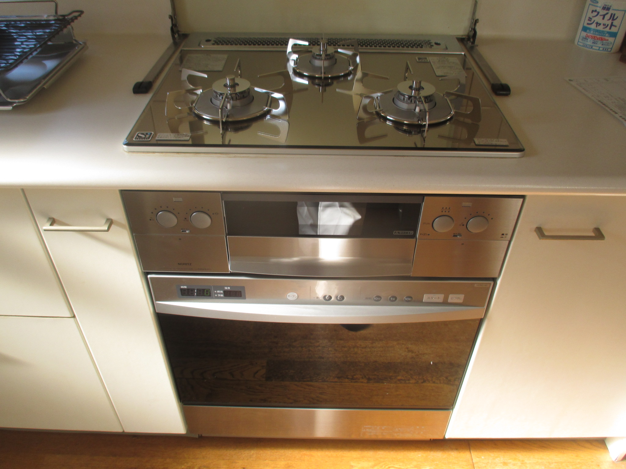 より便利で安いガスコンロに取り替える！ | キッチン機器リフォーム