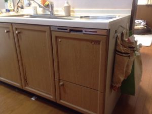 パナソニック食洗機　交換　NP-45MS7S①