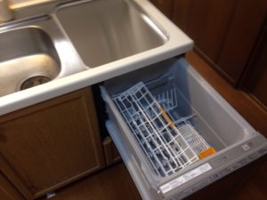 宇治市木幡南山にてトップオープン食洗機取替え！