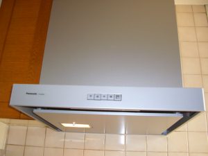 お手入れしやすい　レンジフード　交換④