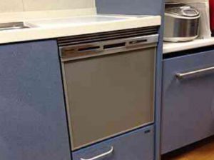 パナソニック食洗機　トップオープン食洗機交換　NP-45MS7S④