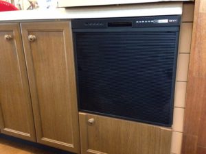 パナソニック食洗機　トップオープン食洗機交換　NP-45RS7KJGK②