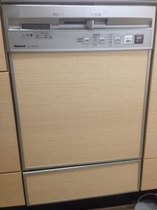 パナソニック食洗機　スライドオープン食洗機交換　NP-45KE7WJG④