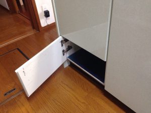 パナソニック食洗機　トップオープン食洗機取替え　NP-45MS7S⑦