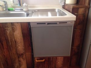 パナソニック食洗機　トップオープン食洗機交換　NP-45RS7S②