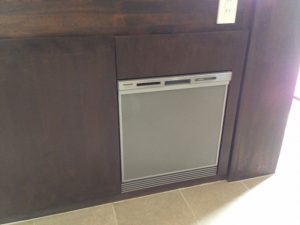 パナソニック食洗機　スライドオープン食洗機新設　NP-45MS7S②