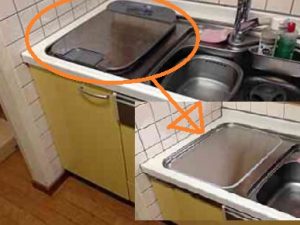 EW-CB57MK食洗機　スライドオープン食洗機交換　NP-45MS7W⑥