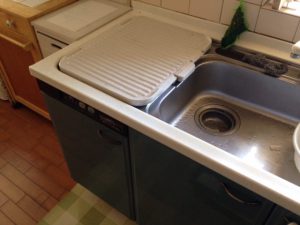 パナソニック食洗機　スライドミドル食洗機新設　NP-45MS7S①