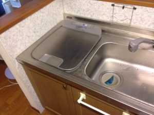 激安パナソニック食洗機　スライドディープ食洗機交換　NP-45MD7S②