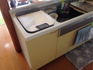 宝塚市にてミカド上ふた食洗機の取替え！