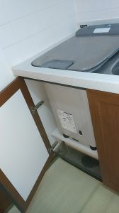 EW-CB57-PF　　トップオープン食洗機撤去④