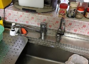 浄水器取付　浄水器　LIXIL　JF-WA501-JG①