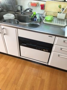 パナソニック製食洗機　NP-P60V1PKPK　スライド食洗機　TDWP-60②