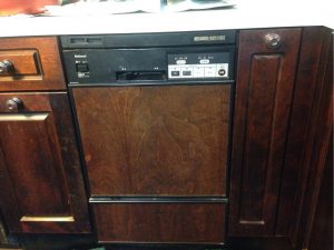 NP-45MC6T　食洗機　Panasonic　スライド食洗機工事①