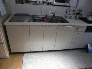 ミカドキッチン　三菱製EW-CB57MK　パナソニック製NP-45MS8W