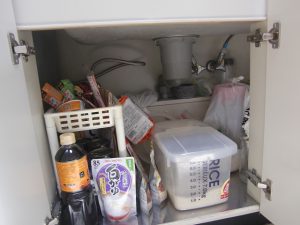 ミカドキッチン　三菱製EW-CB57MK　パナソニック製NP-45MS8W