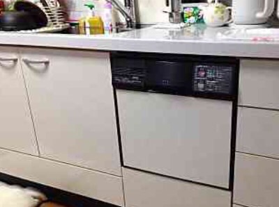 大阪府寝屋川市でスライド食洗機の入れ替え工事を行いました キッチン機器リフォーム