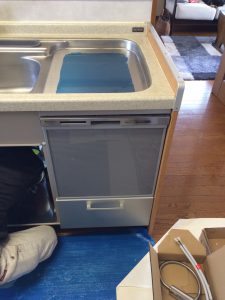 サンウェーブトップオープン型食洗機MISW-4511　パナソニックスライド食洗機　NP-45MS8S