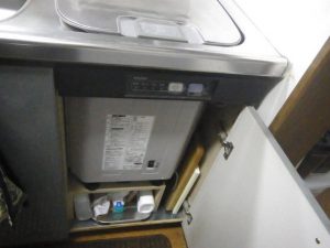 ミカドキッチン 三菱製EW-CB50MK　リンナイRKW-404A-SV