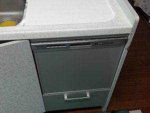 知多市にしの台にてトップオープン食洗機の入れ替え工事を行いました！