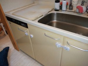 ヤマハ　トップオープン食器洗浄機　DIY