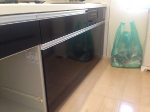 和歌山県岩出市にてスライド食洗機の新設工事を行いました！
