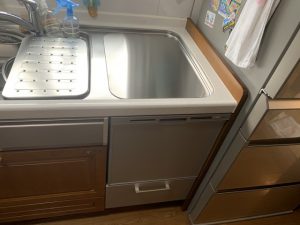 食洗機,トップオープン,取り付け,上開き,買い換え,交換,取り替え,リフォーム,ビルトイン,食洗機交換工事,取り付け,NP-45RS7SJGK,パナソニック,LIXIL