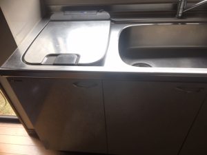 奈良市内でトップオープン食洗機の撤去をさせて頂きました！