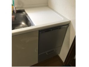 岐阜県多治見市で三菱トップオープン食洗機の取替え工事です！