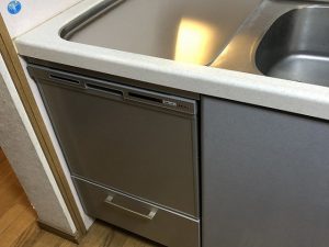 貝塚市で上開き食洗機の買い替え事例です！