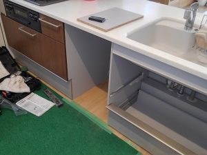 新規設置,後付け,システムキッチン,リフォーム,取り付け,あとからビルトイン,新規取り付け,NP-45RD7K,深型,パナソニック,ビルトイン食洗機,食洗器,食器洗い機,食器洗い乾燥機,ビルトイン