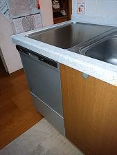 食洗機,買い換え,交換,取り替え,リフォーム,ビルトイン,食洗機交換工事,取り付け,シルバー,パナソニック,NP-45MS8S