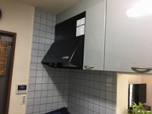 レンジフード,プロペラファン,シロッコファン,ノーリツ,システムキッチン,換気扇,レンジフード交換,レンジフード取替え,NFG7S13,スリム型,ノンフィルター,フィルターなし,おすすめ