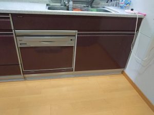 滋賀県長浜市にて食洗機の取替工事をさせて頂きました！