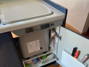 栃木県宇都宮市で上蓋式食洗機の取替工事をさせて頂きました！