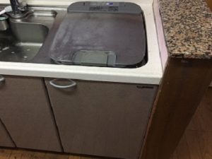 大阪府東大阪市にて上蓋式食洗機の交換工事をさせて頂きました！