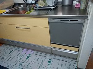 栃木県佐野市にてスライドオープン食洗機の入れ替え工事を行いました！