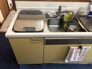 大阪府泉南市にてトップオープン式食洗機の入れ替え工事を行いました！