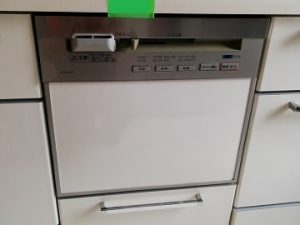 三重県松阪市にてスライドオープン食洗機の入れ替え工事を行いました！