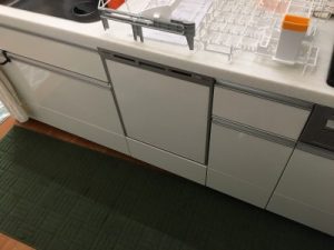 兵庫県伊丹市にてスライドオープン食洗機の交換工事を行いました！