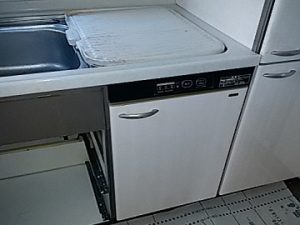 神奈川県横浜市にてトップオープン式食洗機の撤去工事を行いました！