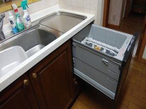 東京都練馬区にてトップオープン式食洗機の交換工事をさせていただきました！