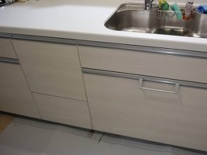 静岡県裾野市にてスライドオープン食洗機の新設工事を行いました！案件番号 a-4350