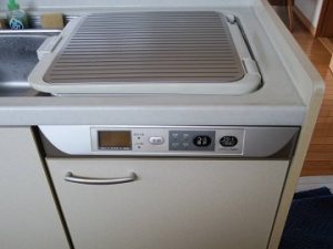 茨城県下妻市にてトップオープン式食洗機の入れ替え工事を行いました！案件番号 a-3521