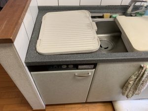 東京都世田谷区にてトップオープン食洗機の入れ替え工事を行いました！案件番号 a-2426