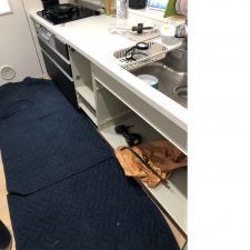 ファーストプラス,システムキッチン,ビルトイン,QSE45RD7KD,ブラック,深型