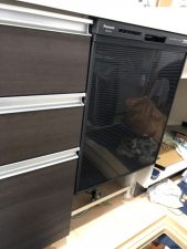 ファーストプラス,システムキッチン,ビルトイン,QSE45RD7KD,ブラック,深型