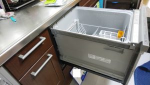 食洗機,入れ替え,スライドオープン食洗機,NP-P45F1S1TM,Panasonic,入れ替え,NP-45MS8S